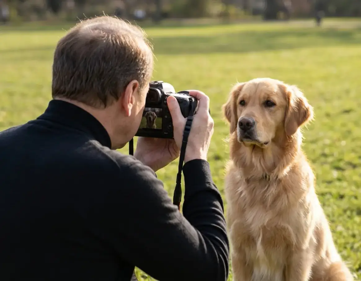 Chris McCarthy, professional dog photographer in Rockland MA — South Shore Pet Photography